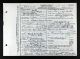 Evans, Rebecca Irene Death Certificate