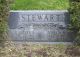 Stewart, Charles E & Stella H headstone