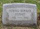 Stewart, Howard Bowman headstone