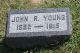 Young, John Rusling Sr marker