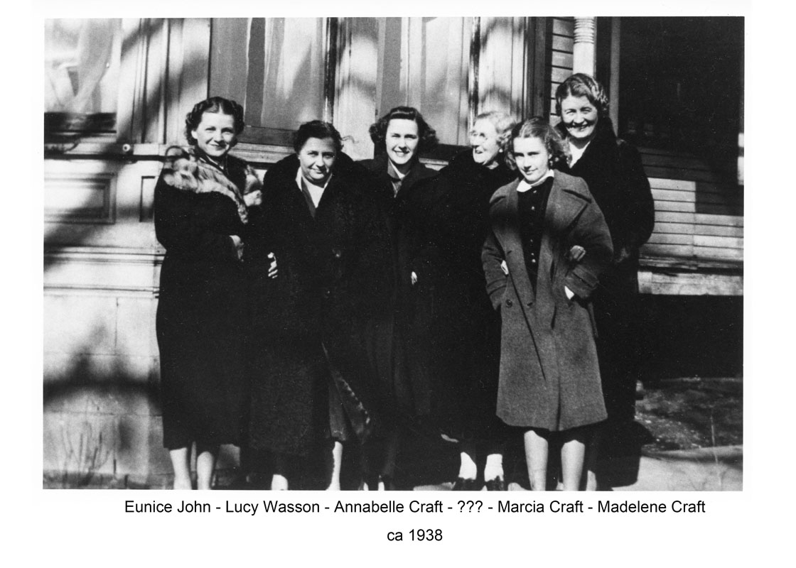 Family, Craft, Wasson ca 1938